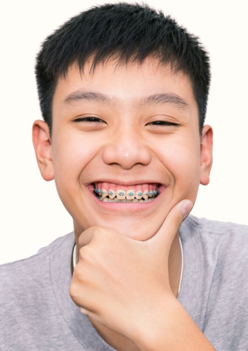 braces on a young kid